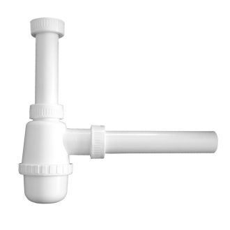   FixTrend buraszifon, műanyag, leeresztőszelep nélkül, 5/4"x32mm
